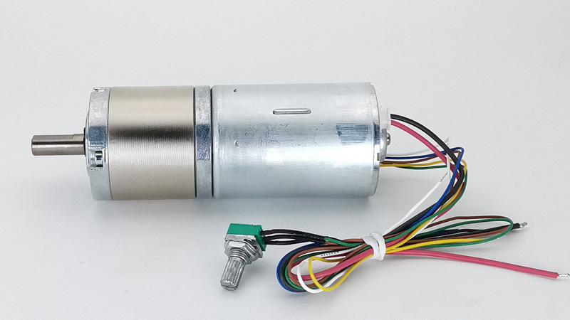 Motor bldc de 42 mm com caixa de engrenagens